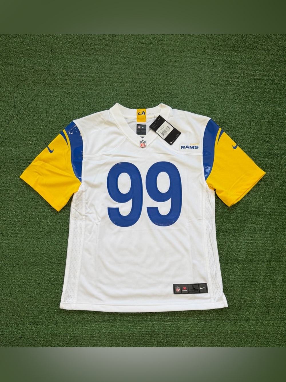 Nike Aaron Donald Alternate LA Rams Jersey Youth Large Authentic